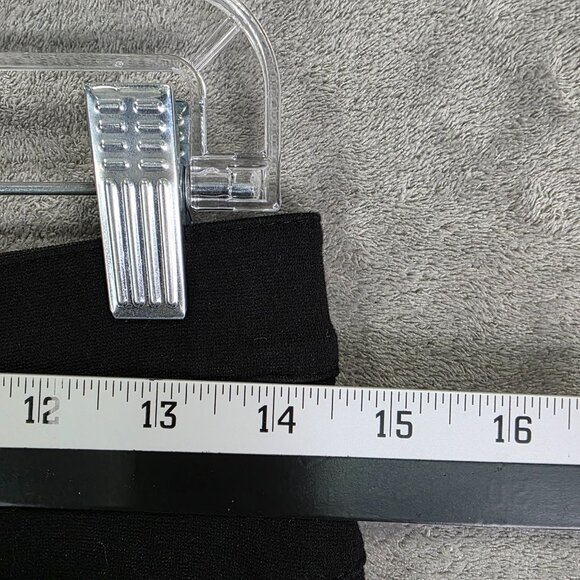 Women Chicos So Slimming Black & Lace Patterned Ankle Pants Slim Fit Size 00 - Picture 8 of 11